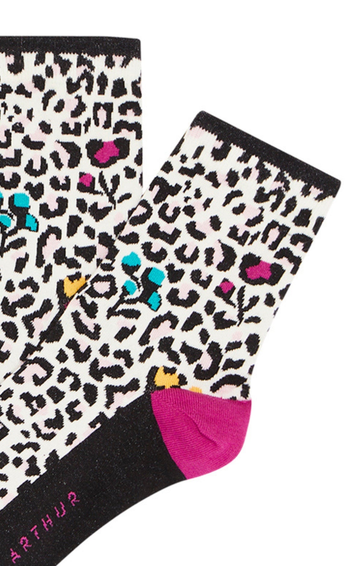Chaussettes Femme Léopard Homme Multicolore 2
