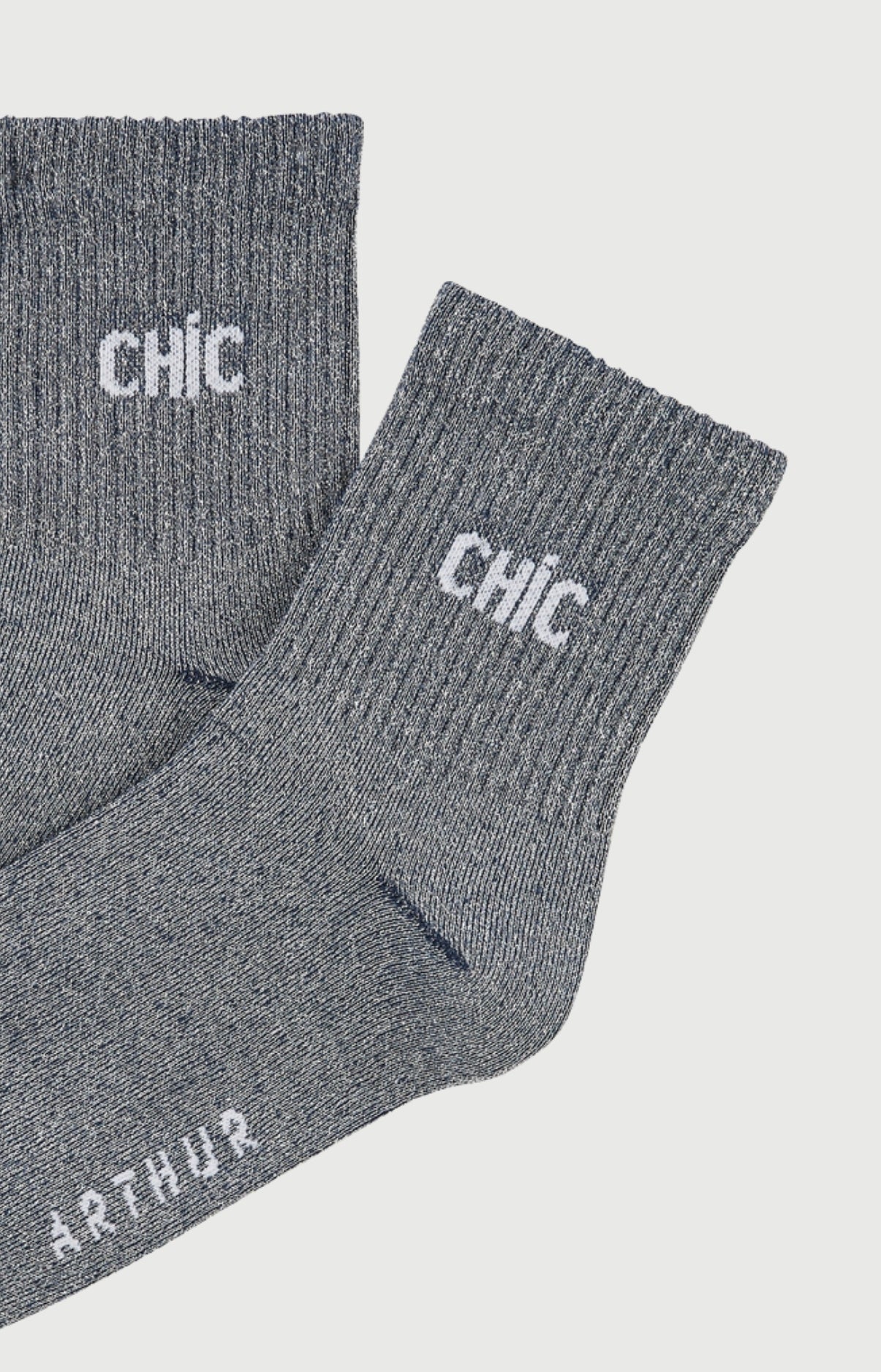 Chaussettes Femme Chic Couleur MARINE 2