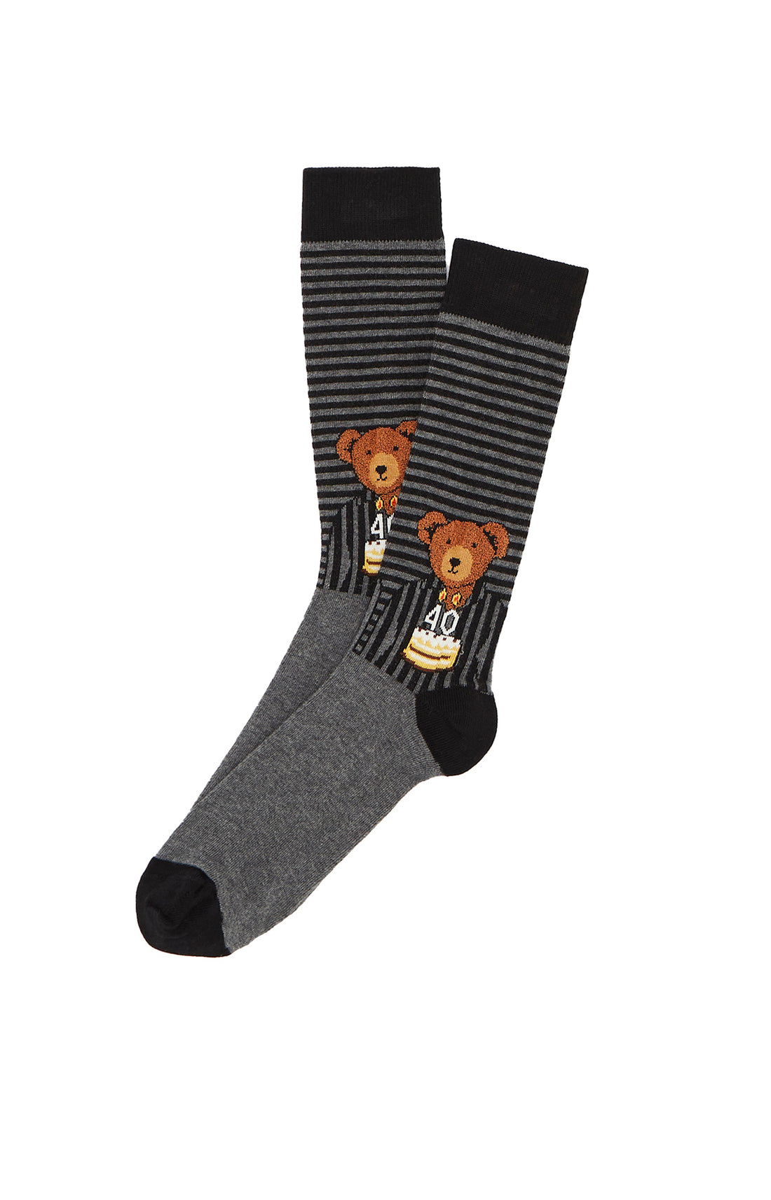 Chaussettes Homme Happy 40 Gris 1
