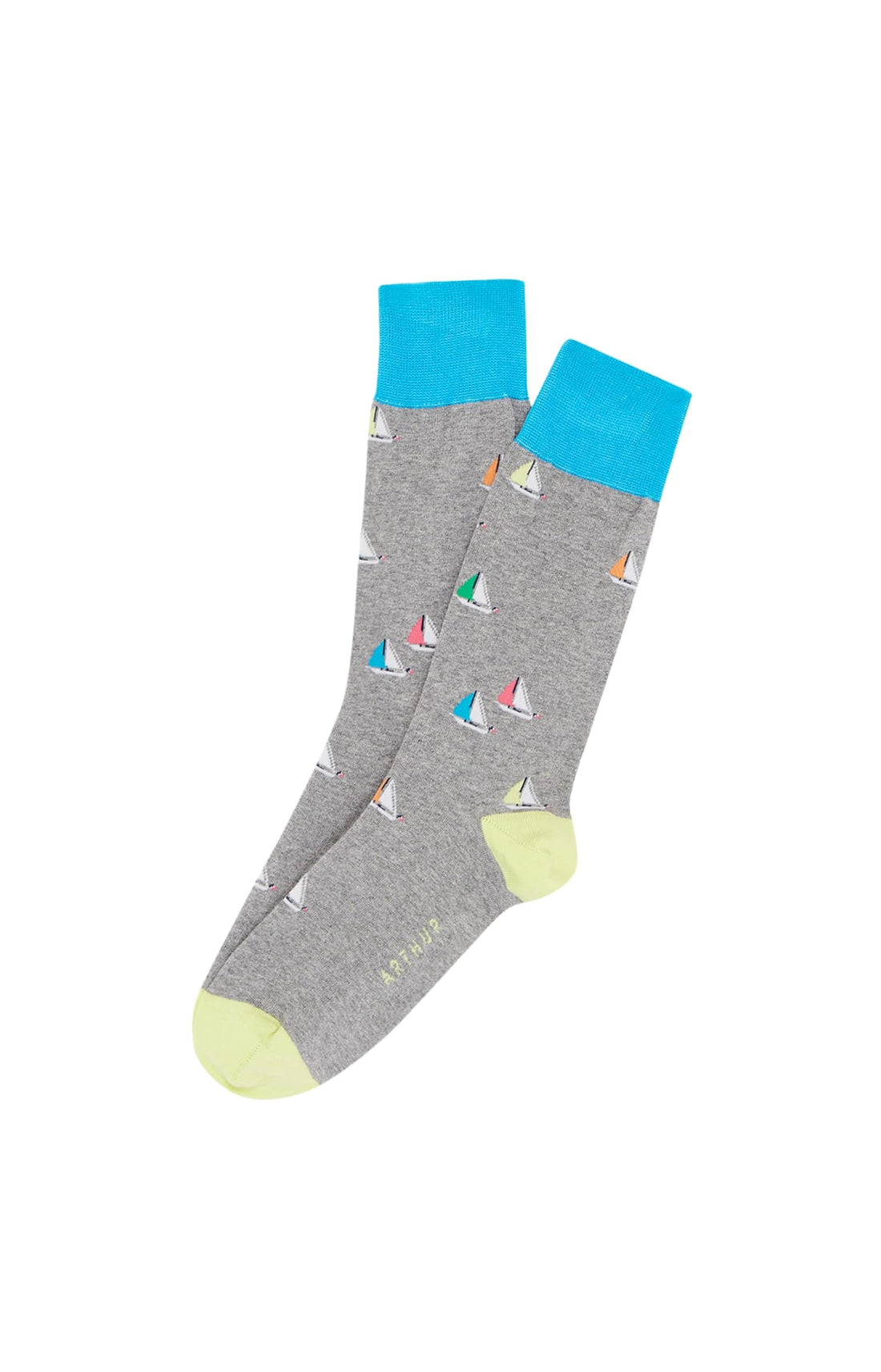 Chaussettes boat Gris 1