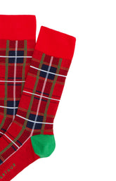 Chaussettes Homme Clan Rouge ROUGE 2