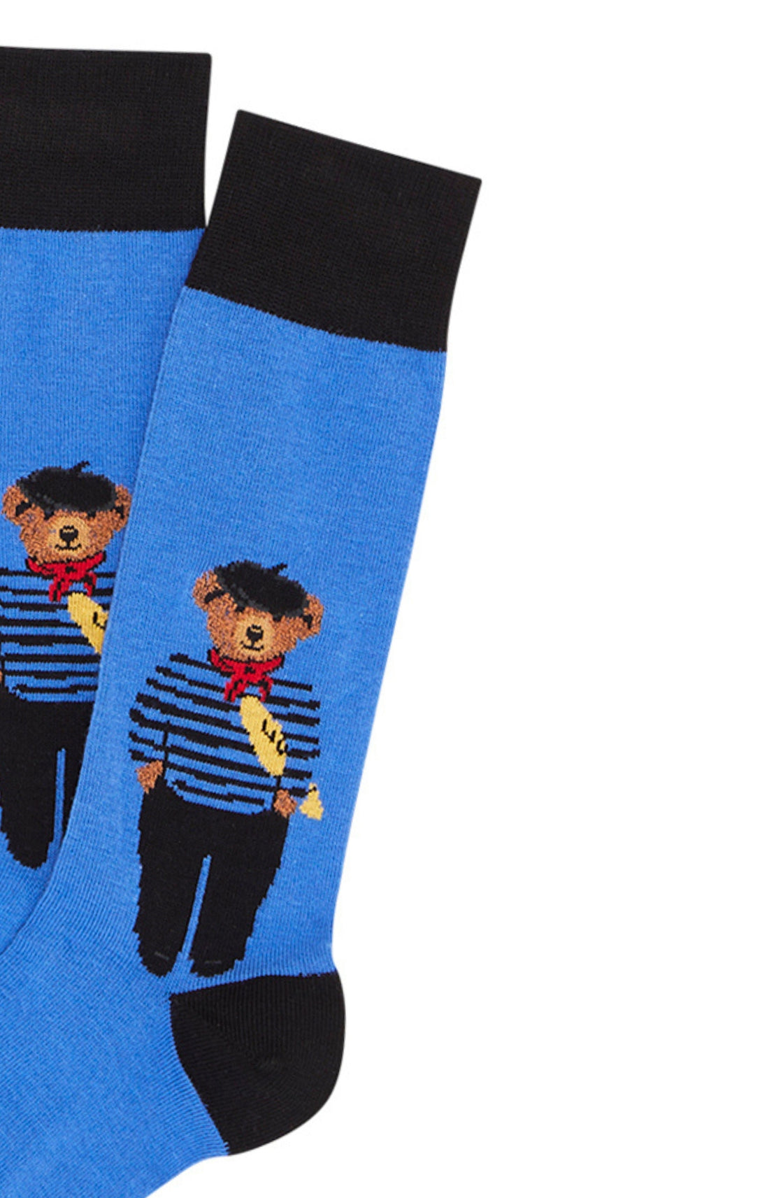 Chaussettes Homme Teddy In Paris Bleu 4