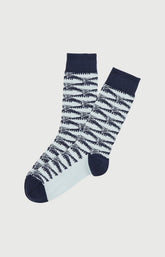 Chaussettes Homme Sardines Marine Imprimé banc de sardines 1