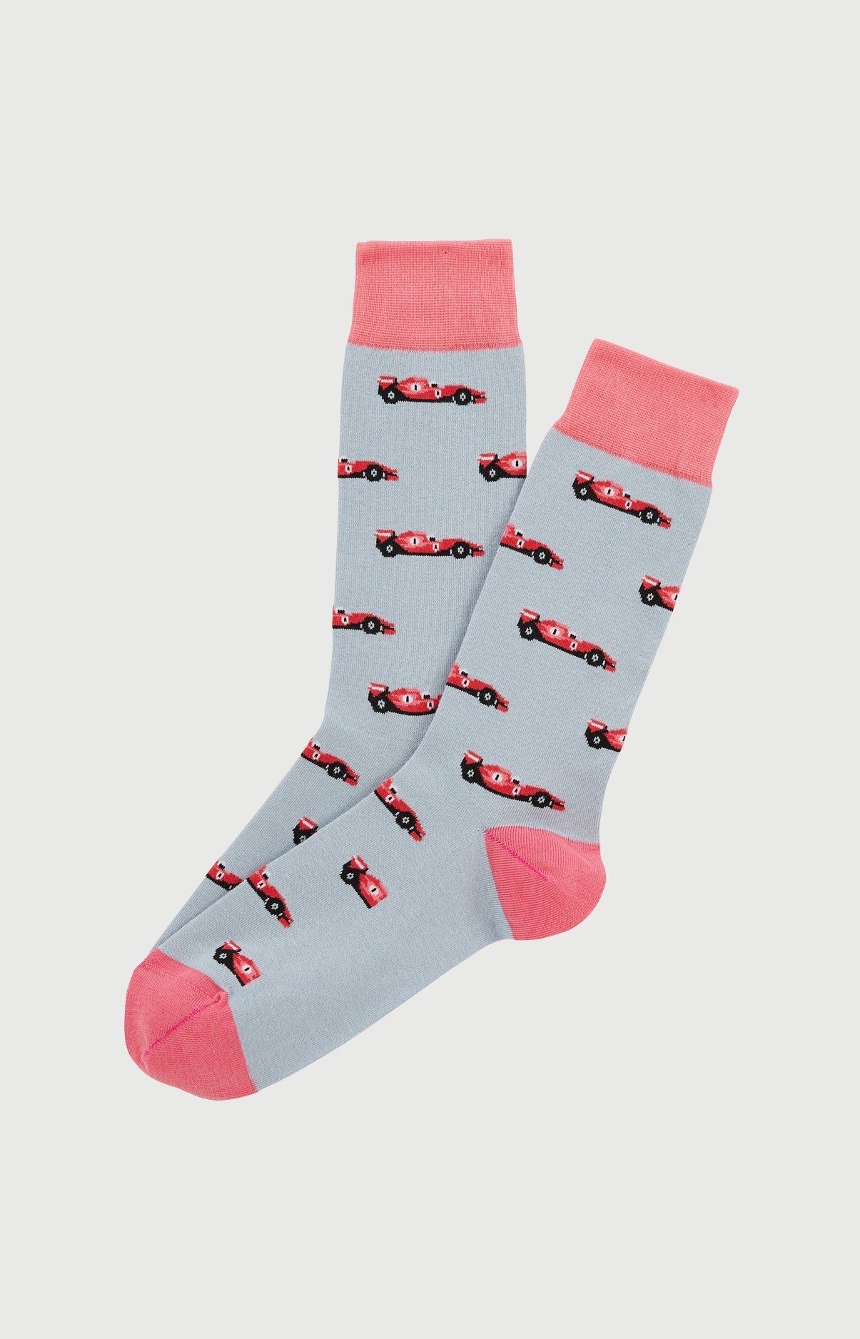Chaussettes Homme Le Grand Prix du Sommeil Ciel Imprimé voiture formule 1  1
