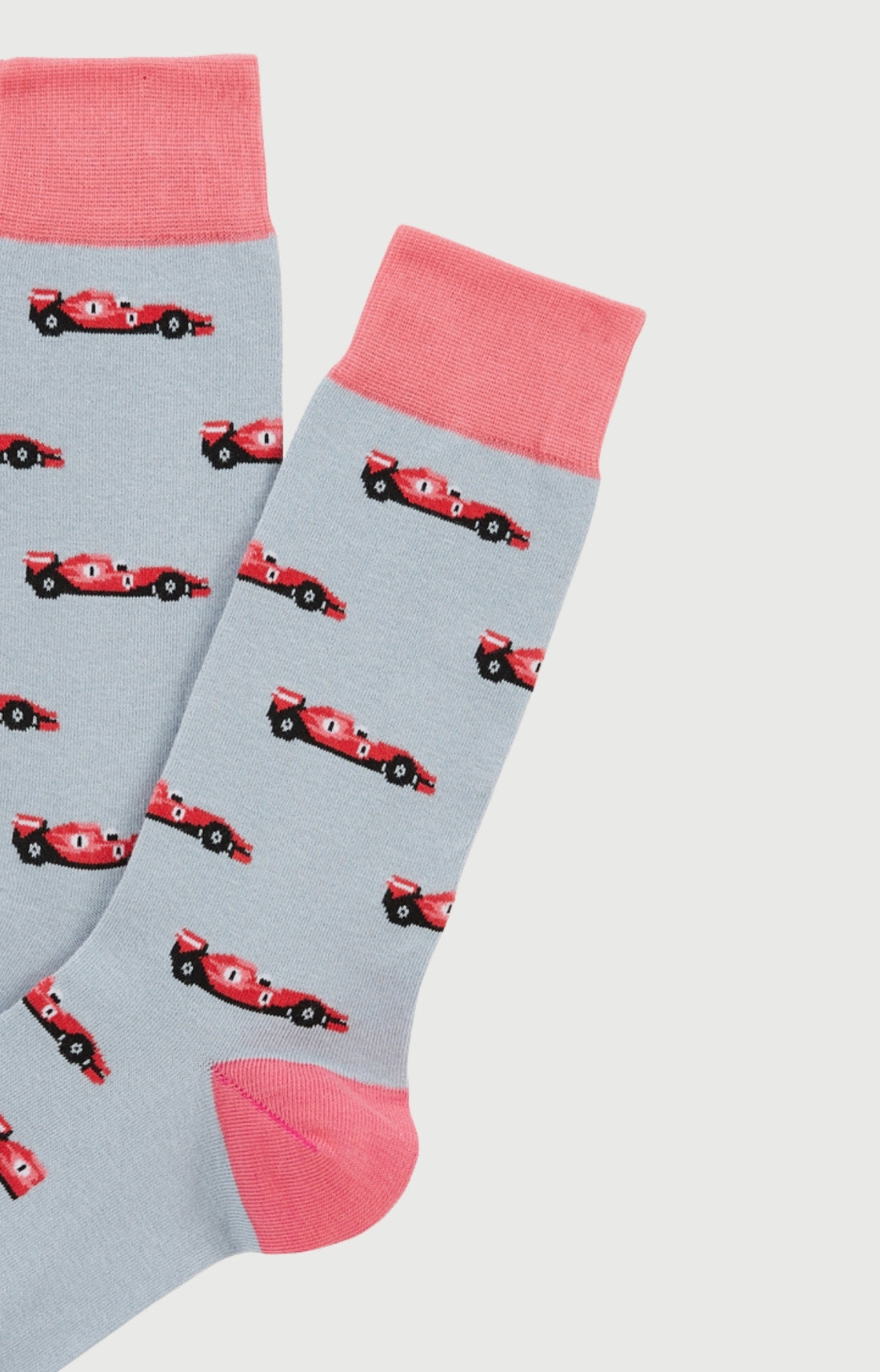 Chaussettes Homme Le Grand Prix du Sommeil Ciel Imprimé voiture formule 1  2