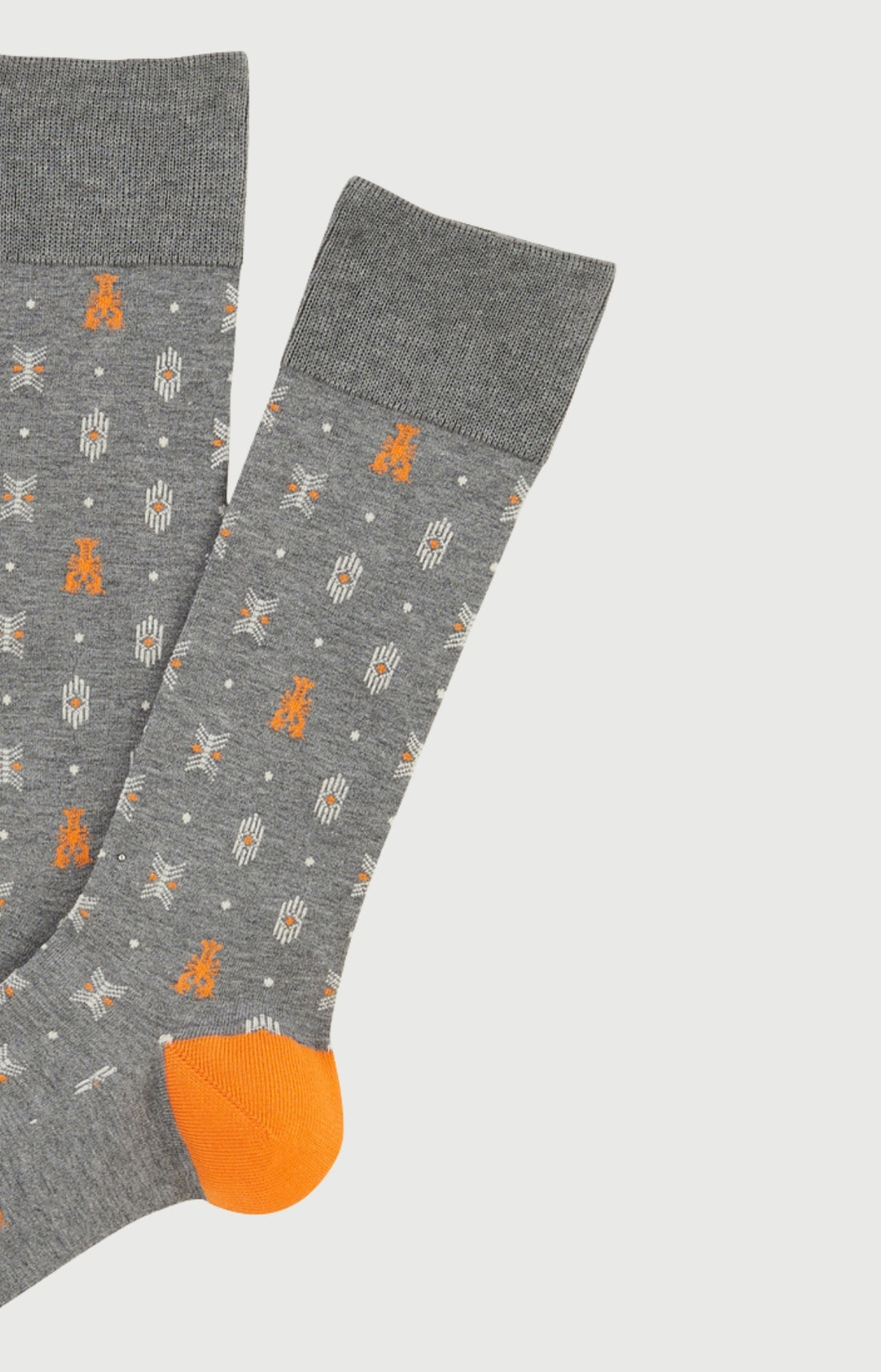Chaussettes Homme Pince sans rire Imprimé homards et signes tribaux 2