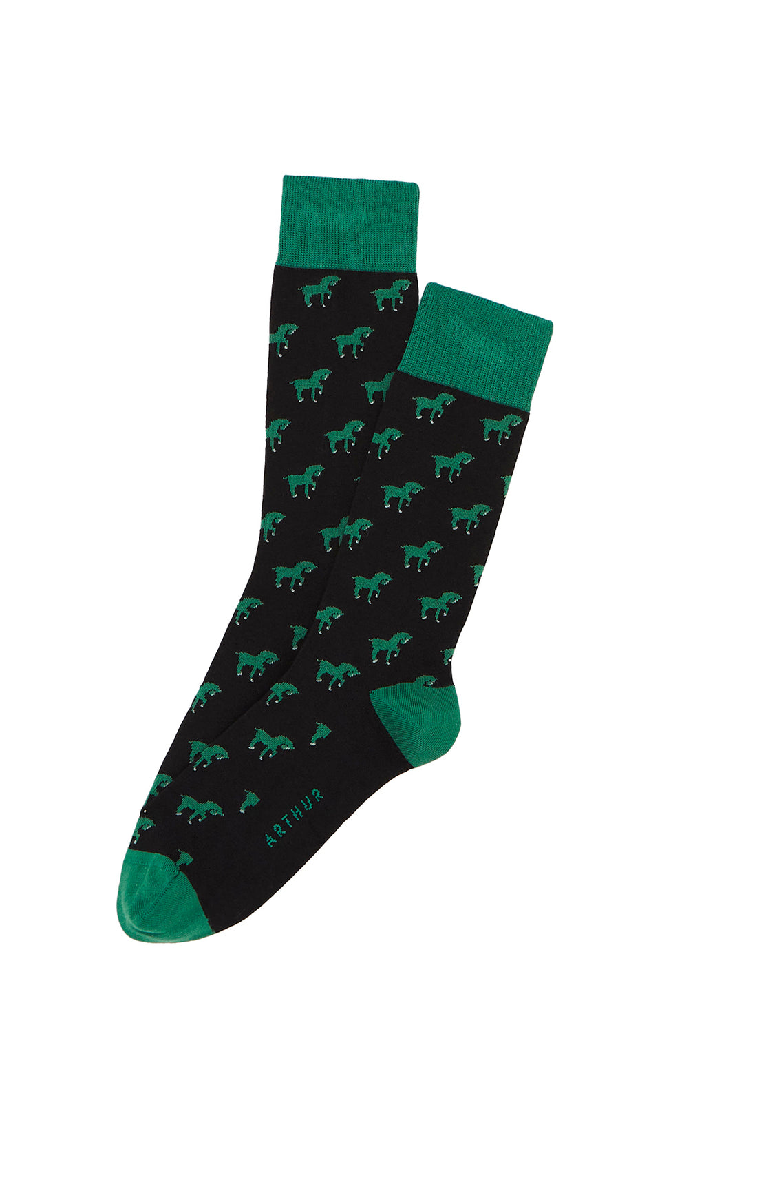 Chaussettes Homme Petits Chevaux Marine 5