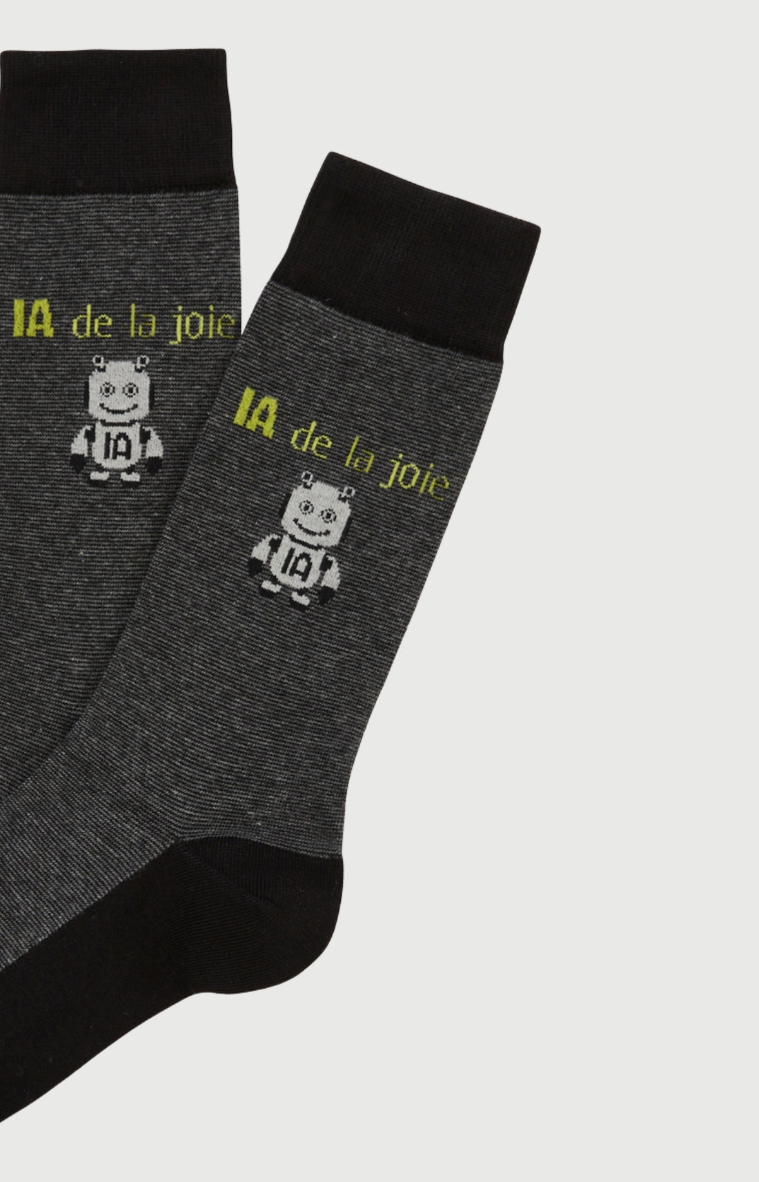 Chaussettes Homme IA de la joie Imprimé robots 2