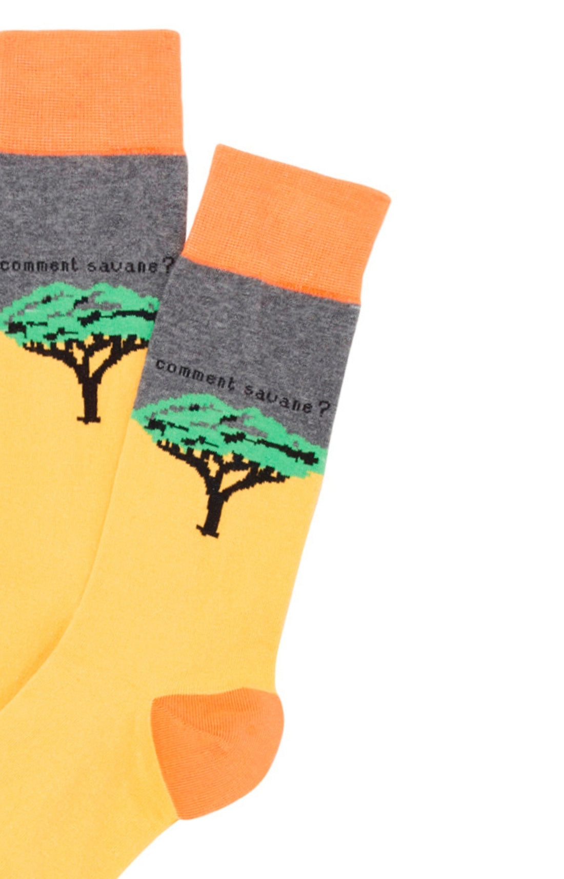 Chaussettes Comment savane 1