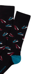 Chaussettes Homme Sneakers Noir NOIR 2