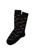 Chaussettes Homme Teckel Noir NOIR 1