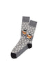 Chaussettes teddy Gris 1