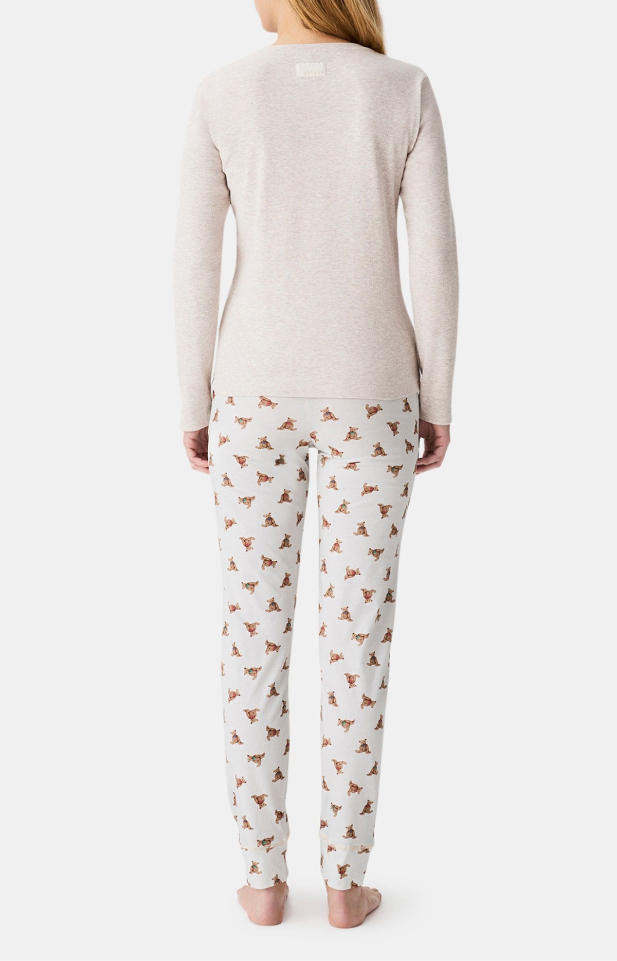 Pyjamas Femme Old Teddy IVOIRE 7