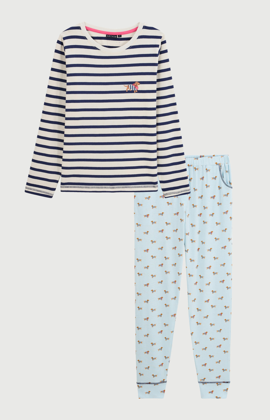 Pyjama en jersey de coton - Tobbie