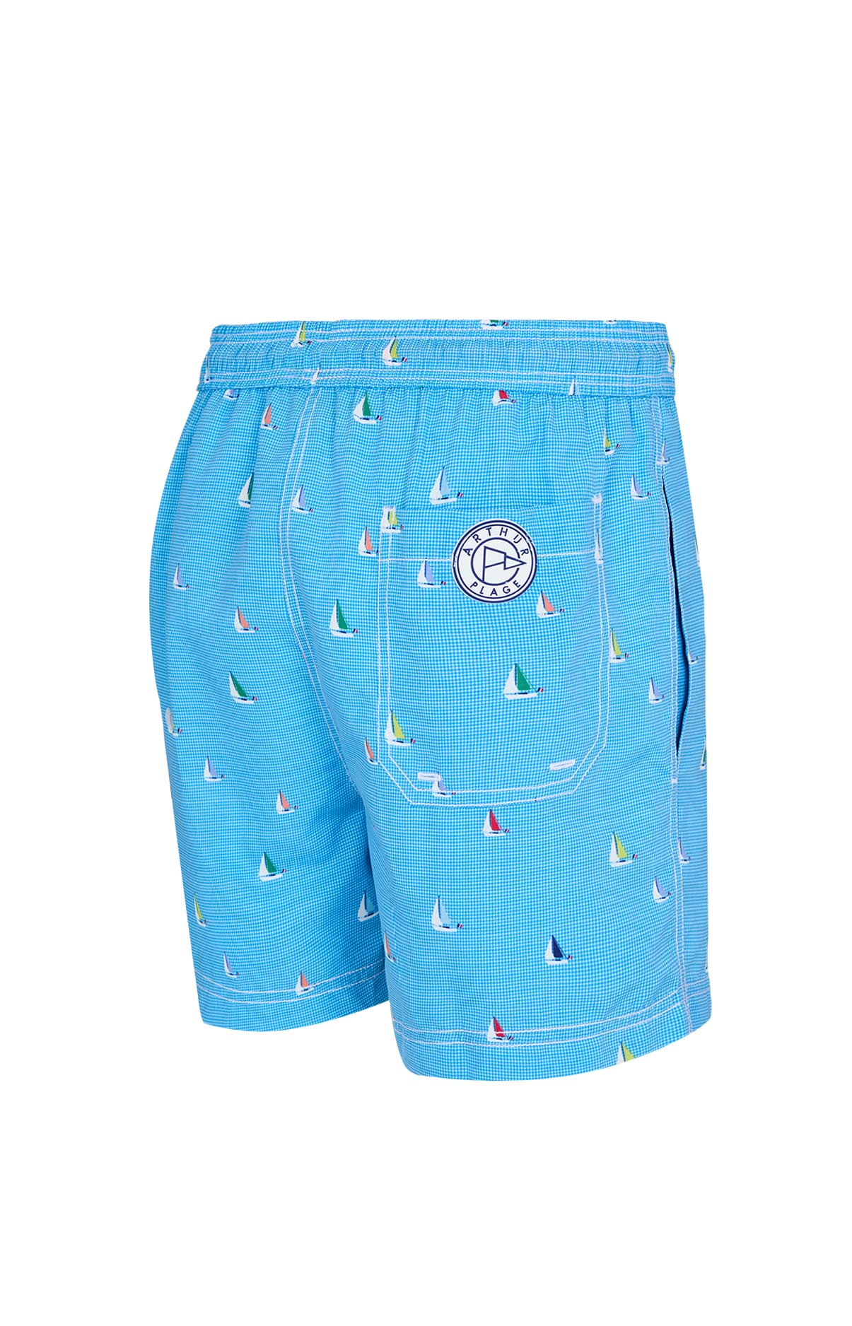 Short de bain - Boat bleu 6