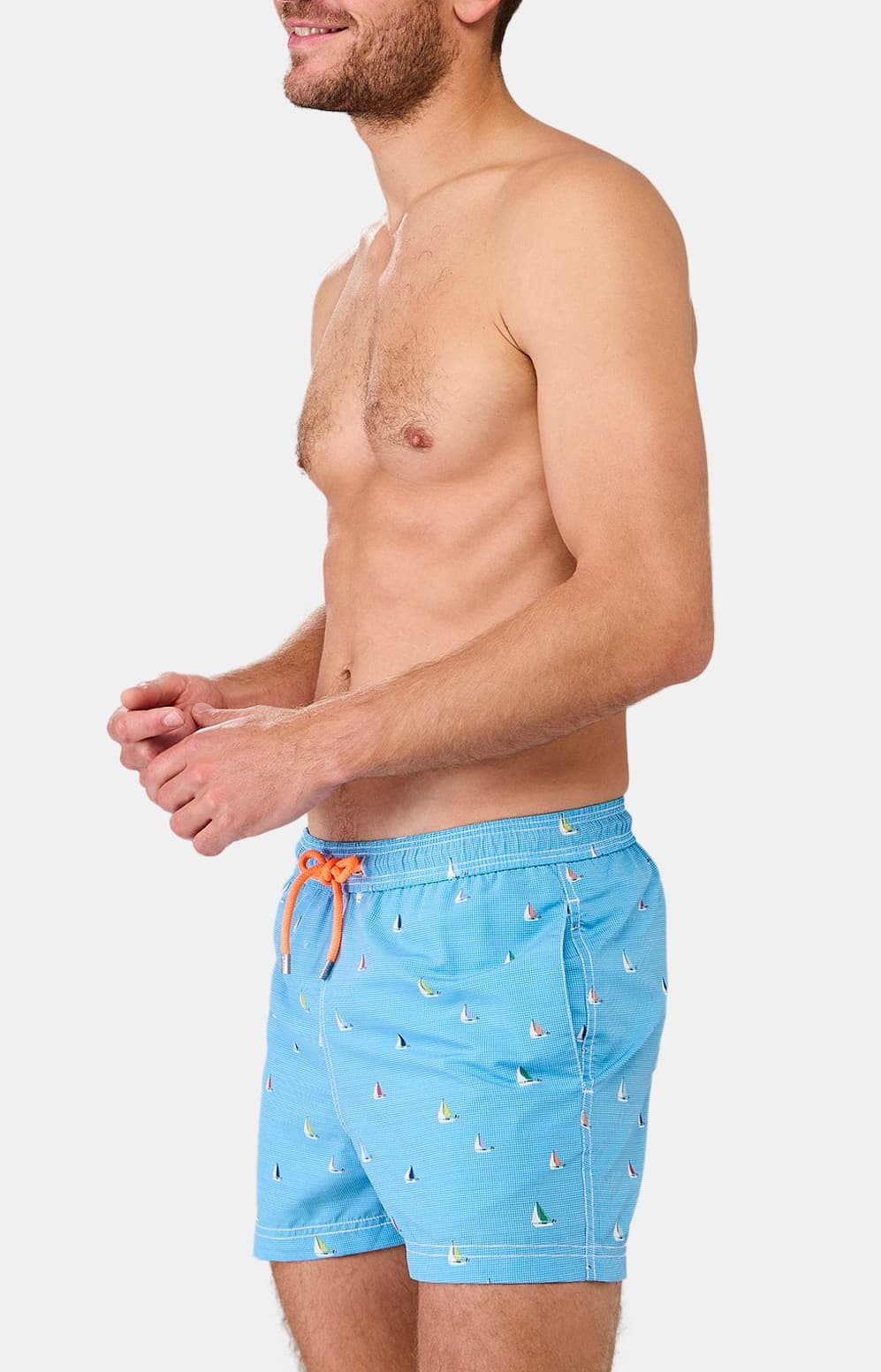 Short de bain - Boat bleu 4