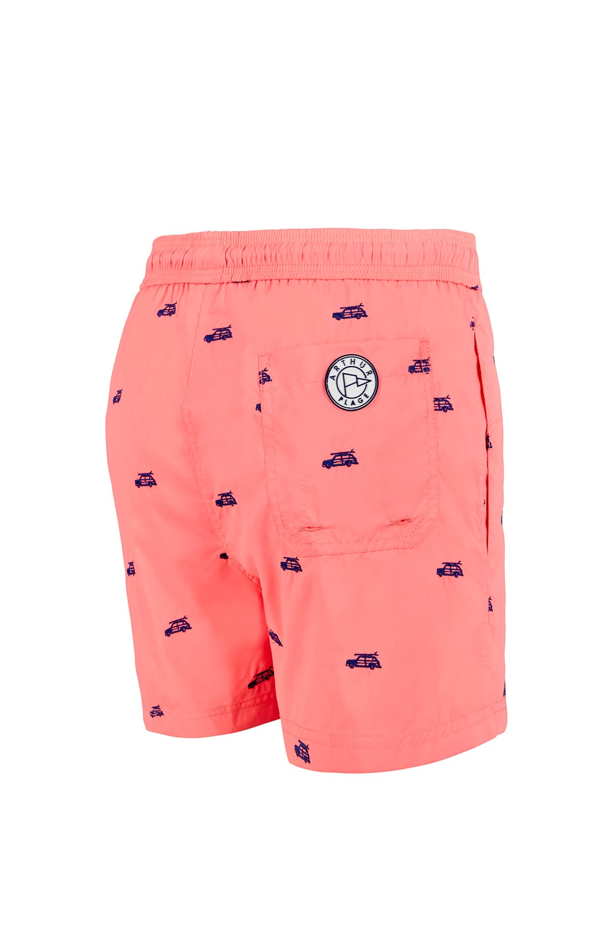 Short de bain motif Californie Rose 5