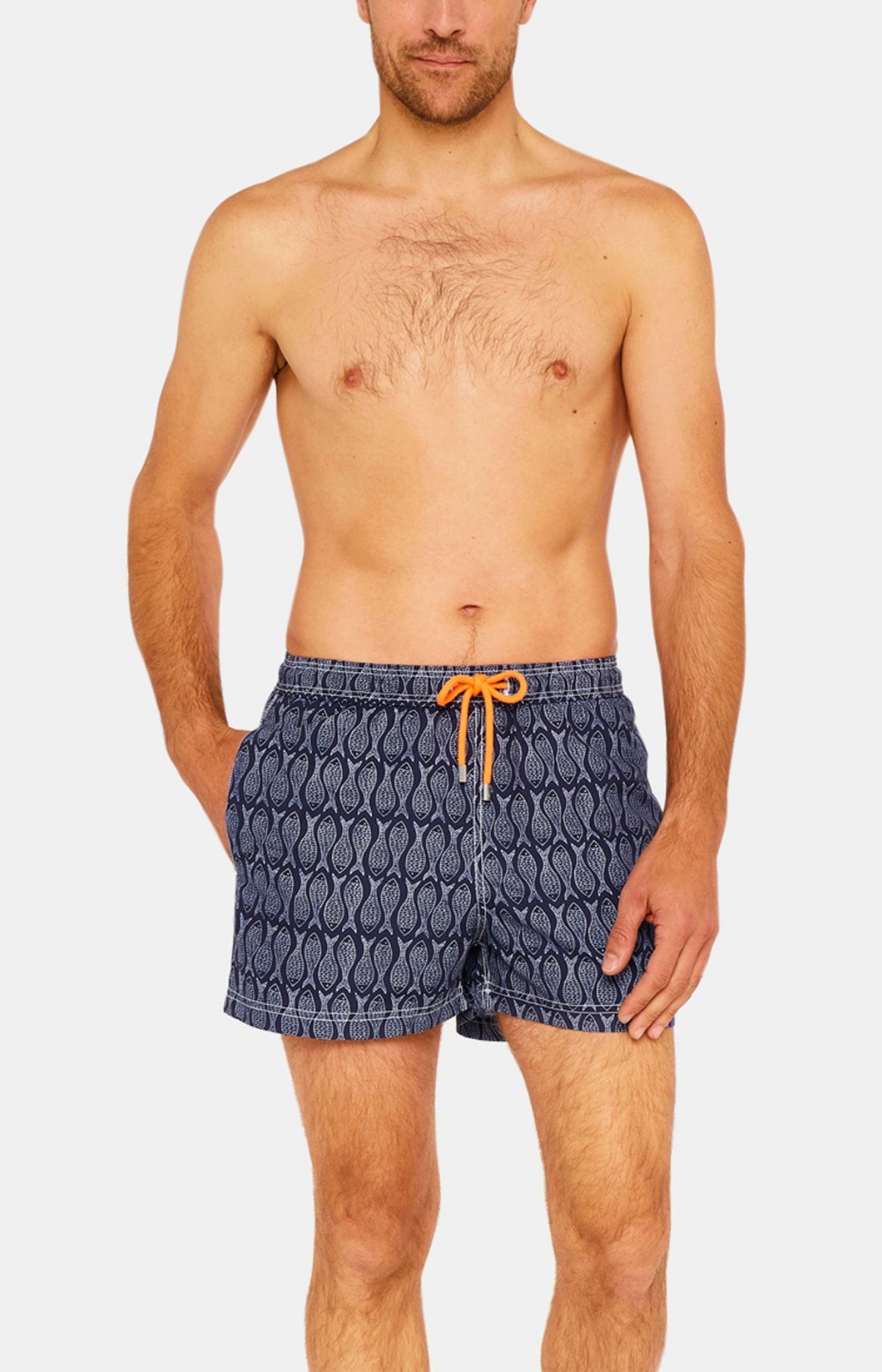 Short de bain Homme Fish Marine 1