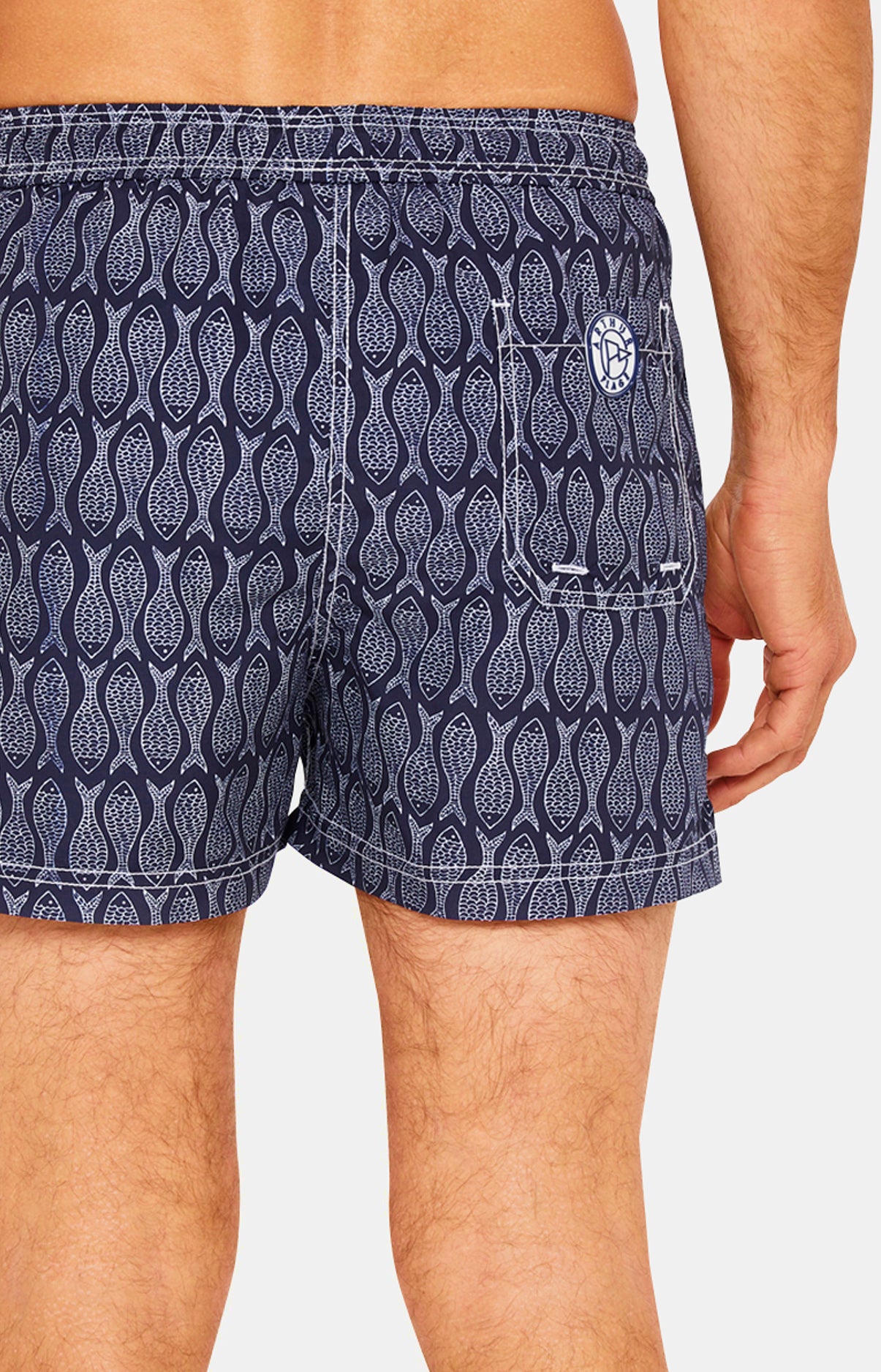 Short de bain Homme Fish Marine 7