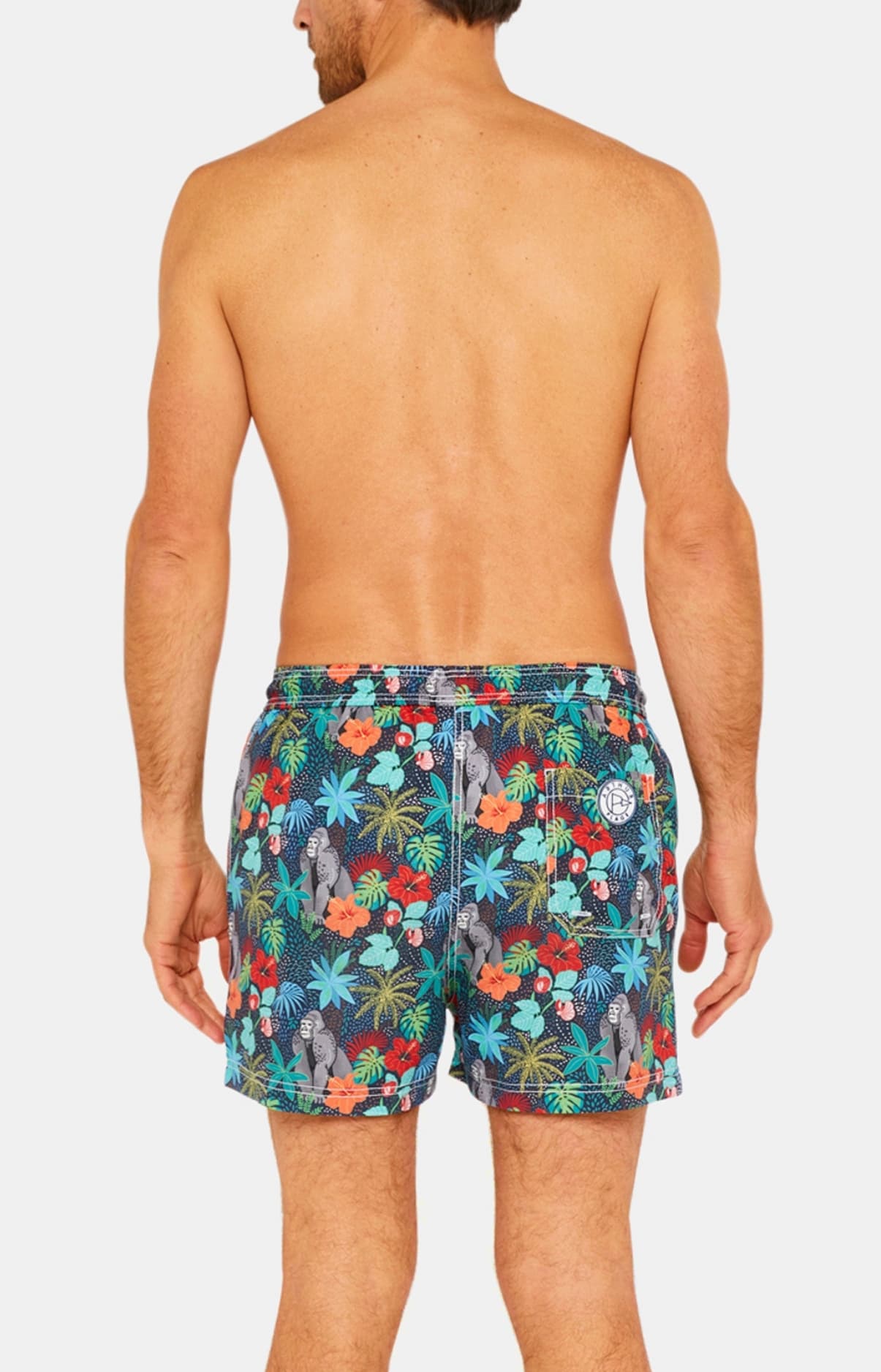 Short de bain Jungle Bleu 5
