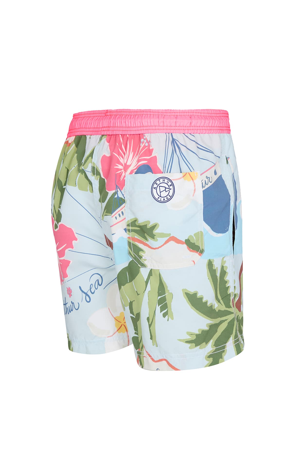Short de bain Homme Arthur island Multicolore 7