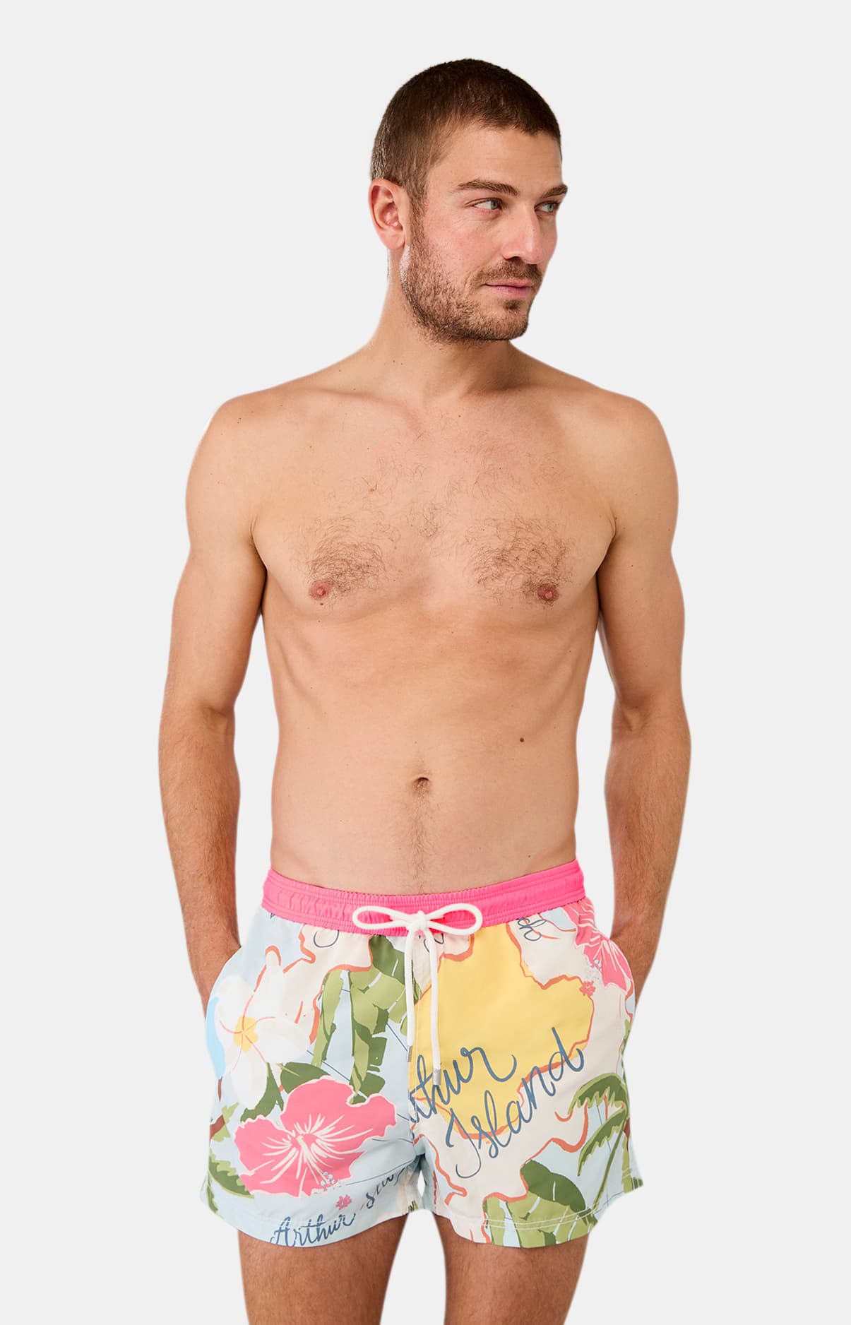 Short de bain Homme Arthur island Multicolore 4