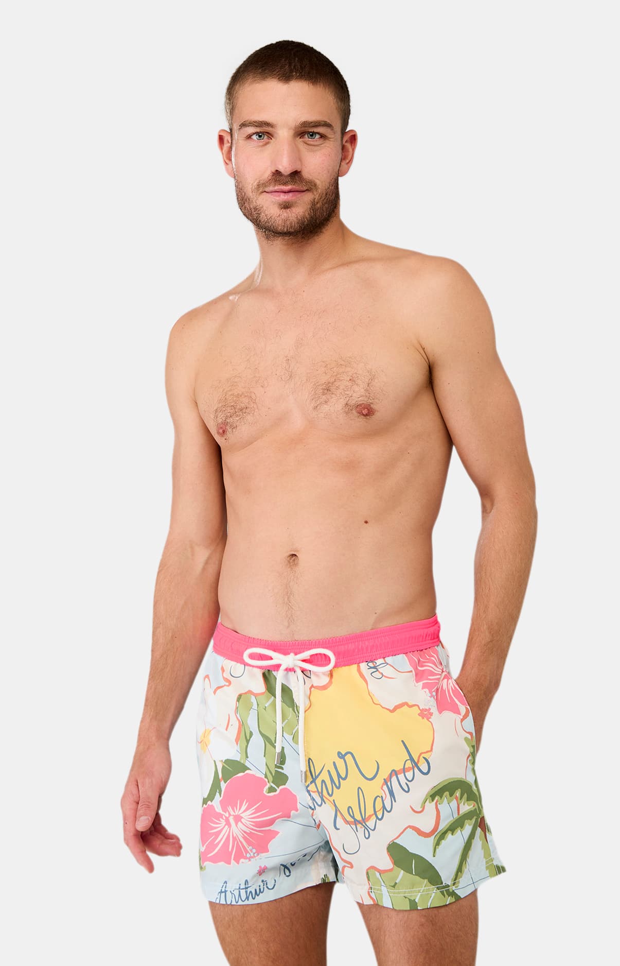 Short de bain Homme Arthur island Multicolore 1