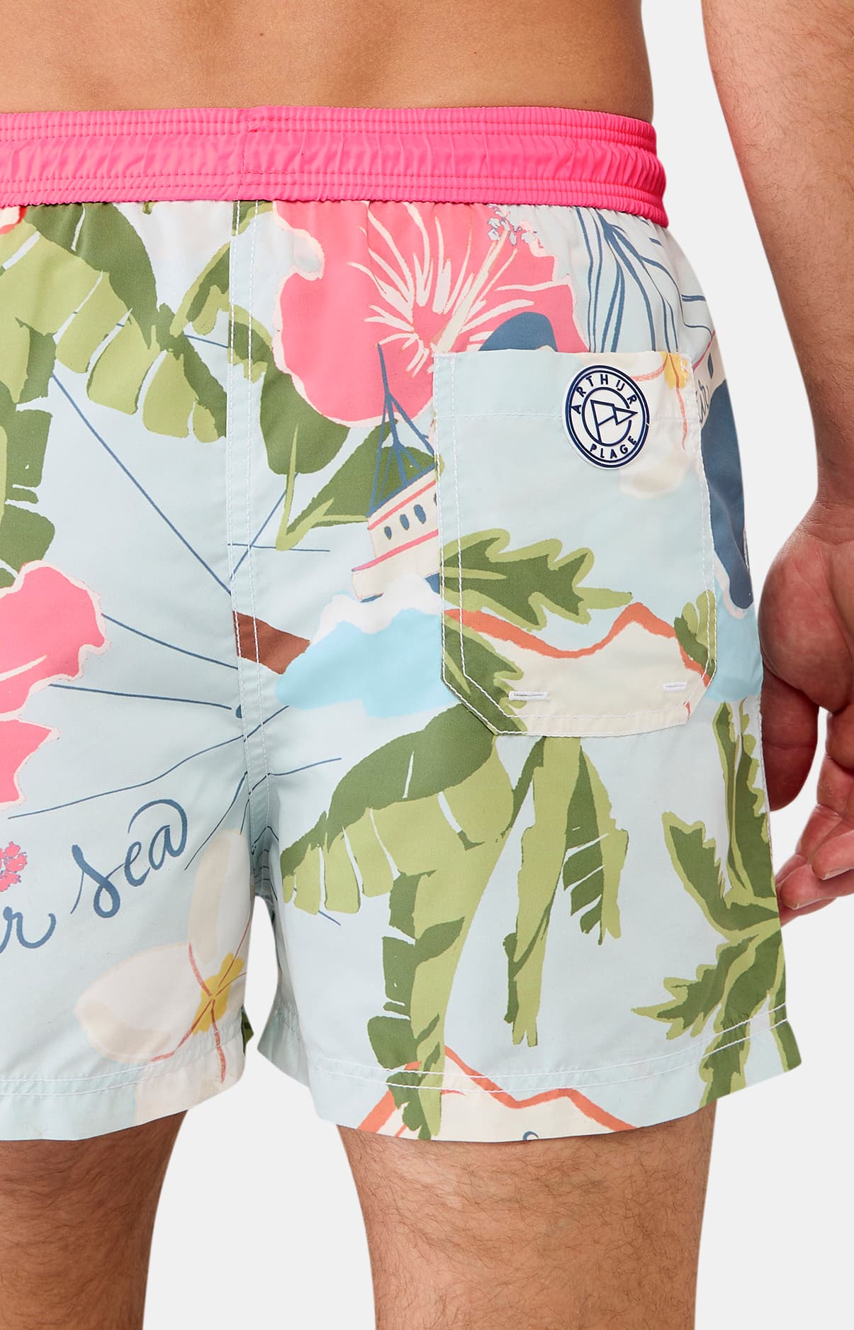 Short de bain Homme Arthur island Multicolore 6