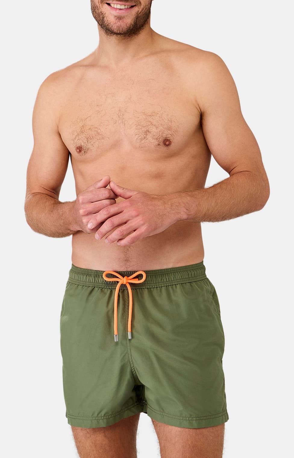 Short de bain Homme Kaki 1