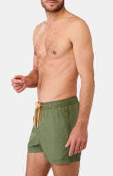 Short de bain Homme Kaki 4