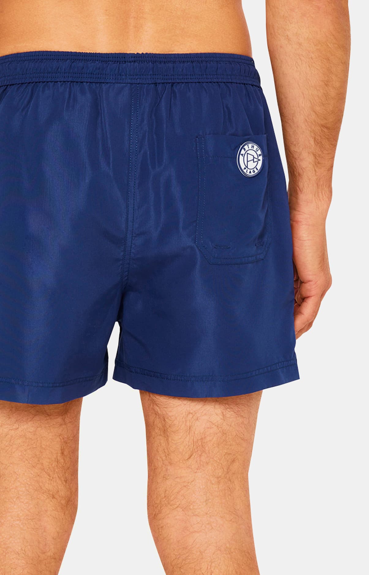 Short de bain Homme uni Marine 7