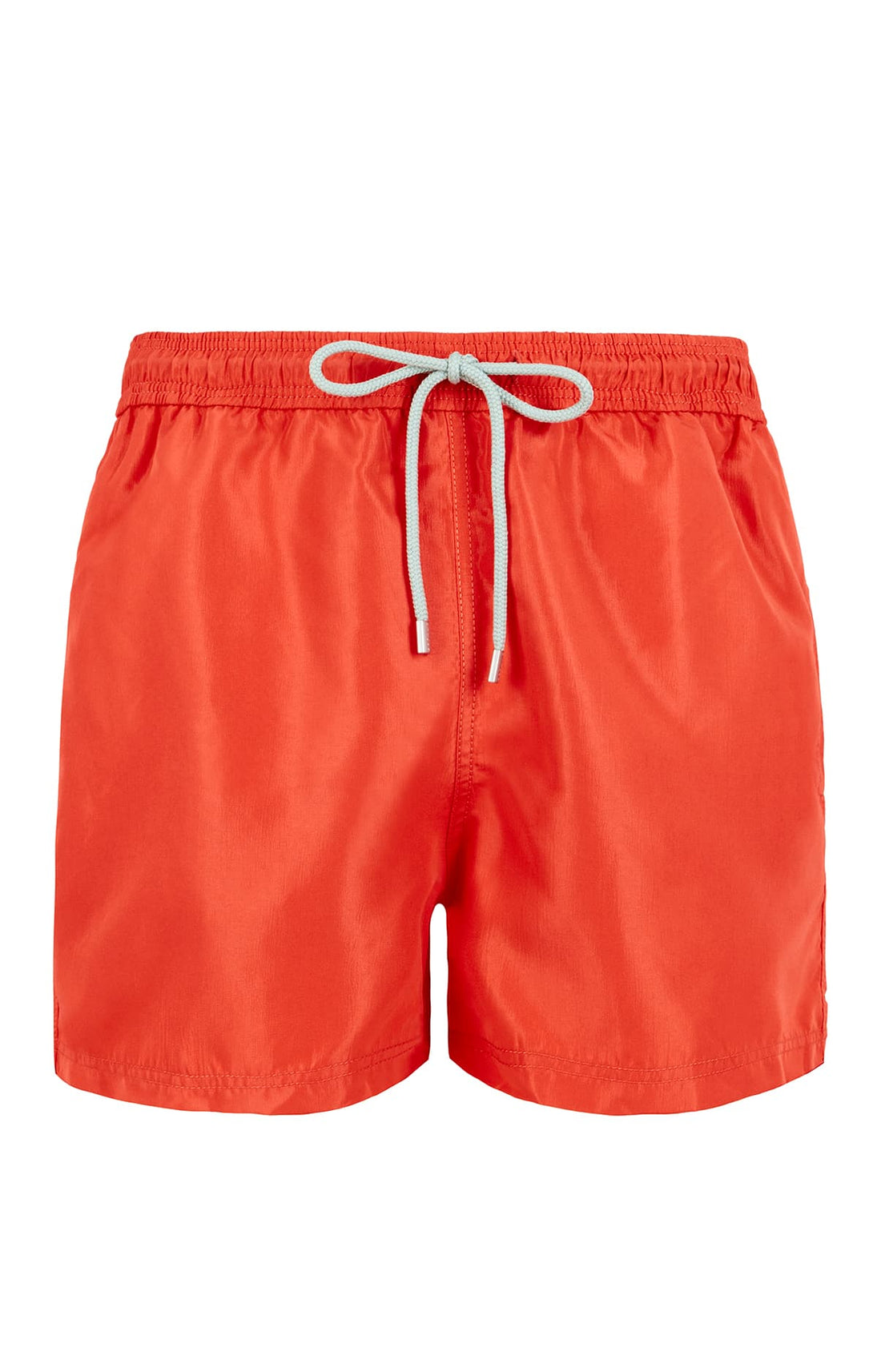 Short de bain Homme uni Rouge 3