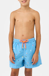 Short de bain Enfant Boat - Bleu 1