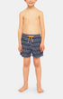Short de bain Enfant banc de poisson Marine 1