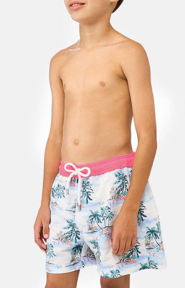 Short de bain Enfant Hawai Bleu 2