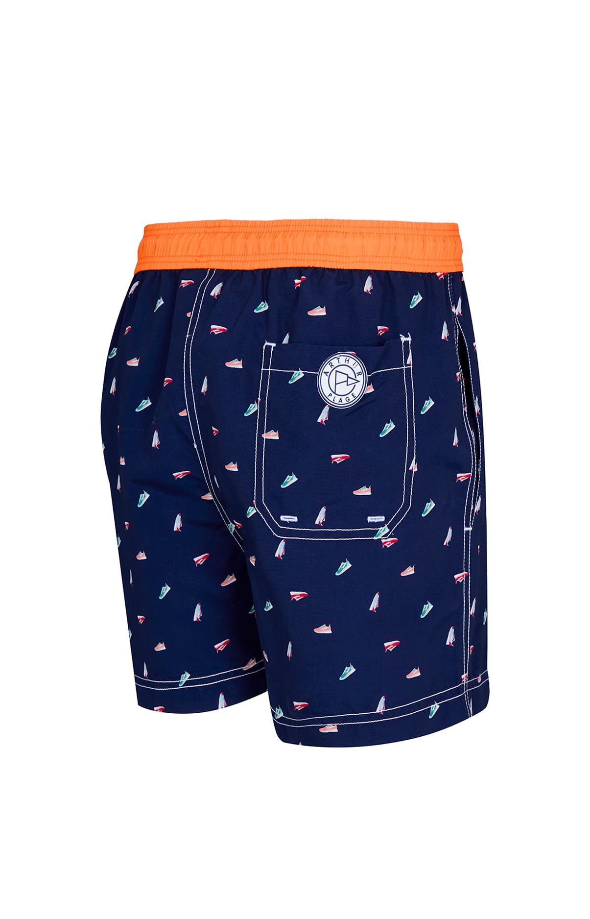 Short de bain Enfant Sneakers Marine 5
