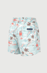 Short de bain enfant Van Life Imprimé vannes et palmiers multicolores 6