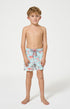 Short de bain enfant Van Life Imprimé vannes et palmiers multicolores 1