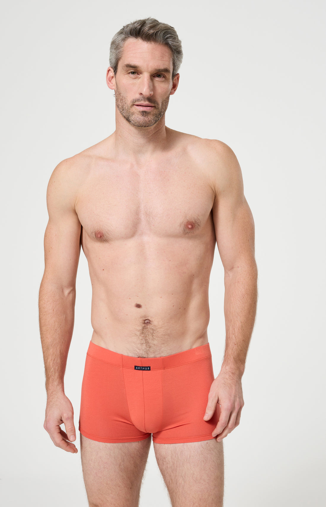 Boxer homme Bob Brique Couleur BRIQUE 2
