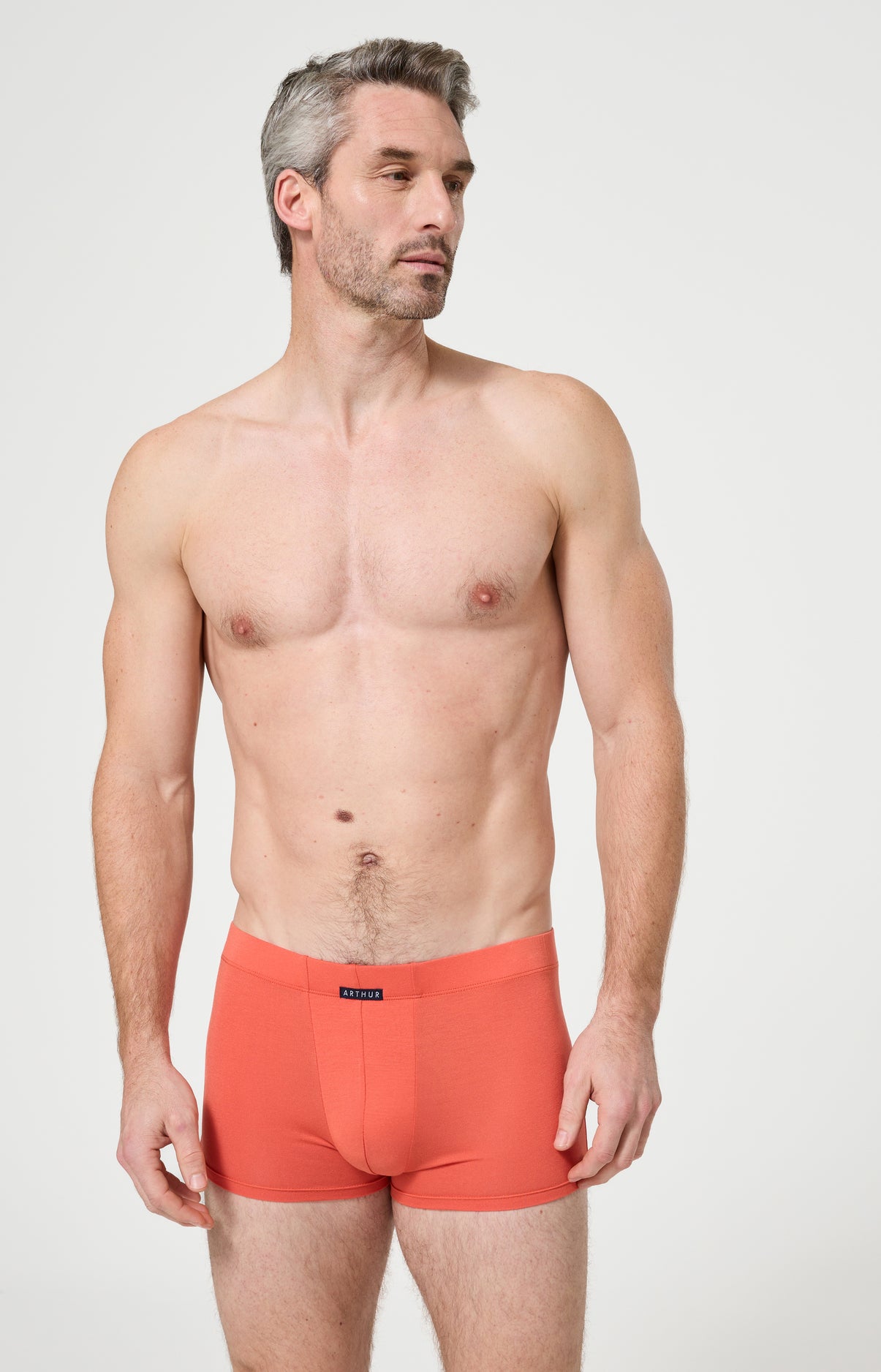 Boxer homme Bob Brique Couleur BRIQUE 4