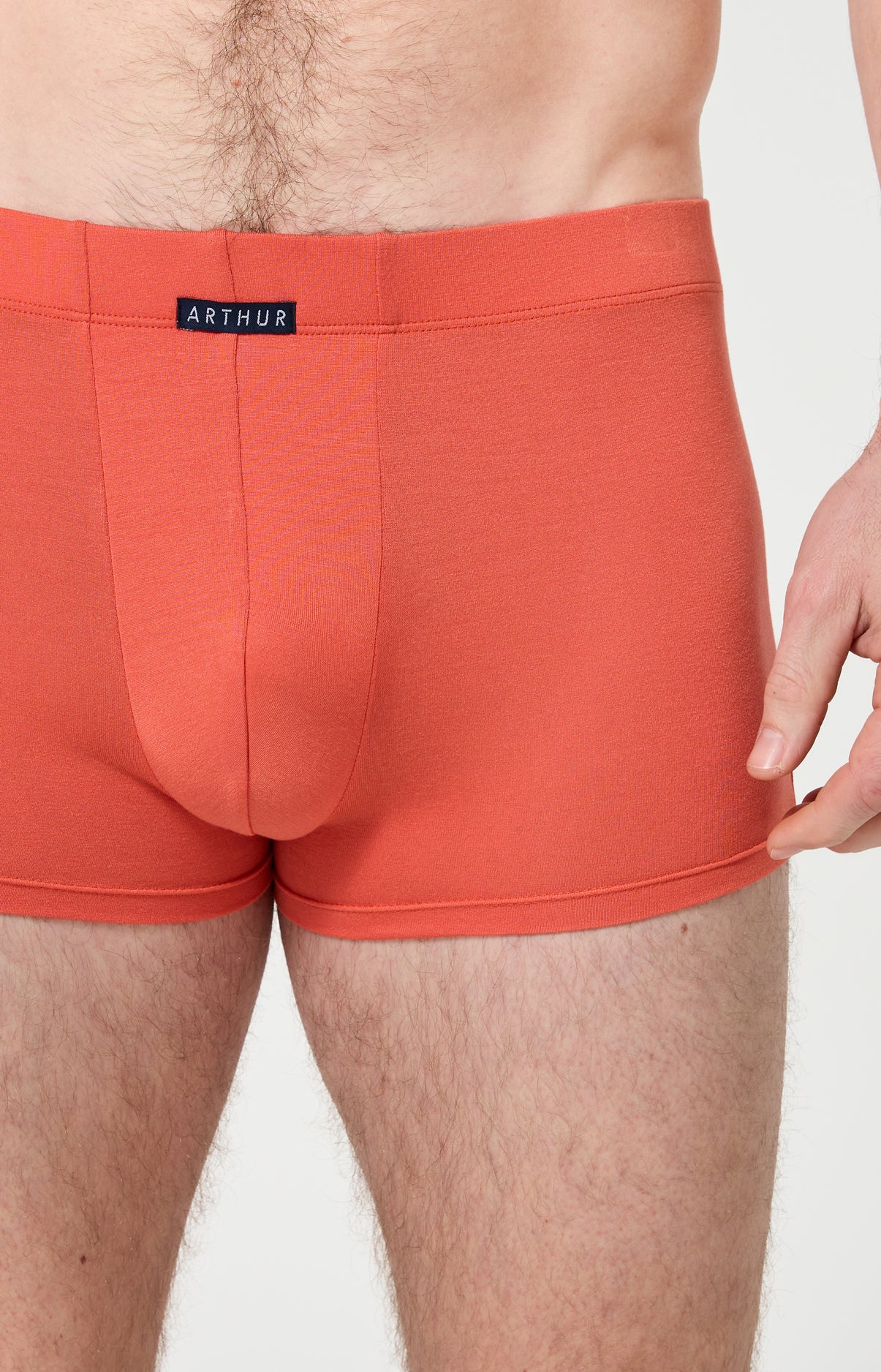 Boxer homme Bob Brique Couleur BRIQUE 1