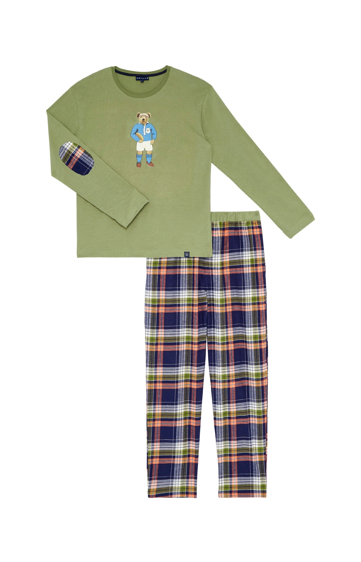 Pyjama long Homme Pilier Homme de la Nuit Multicolore 1