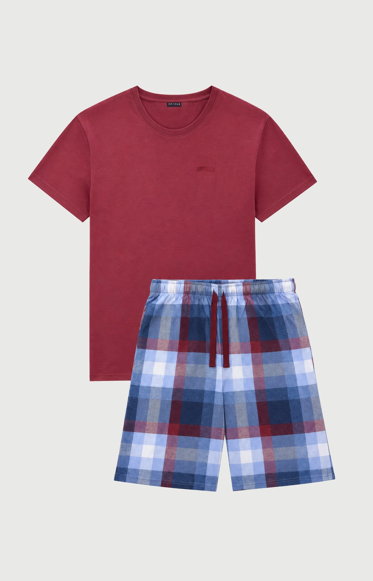 Pyjashort en jersey de coton léger - Montréal