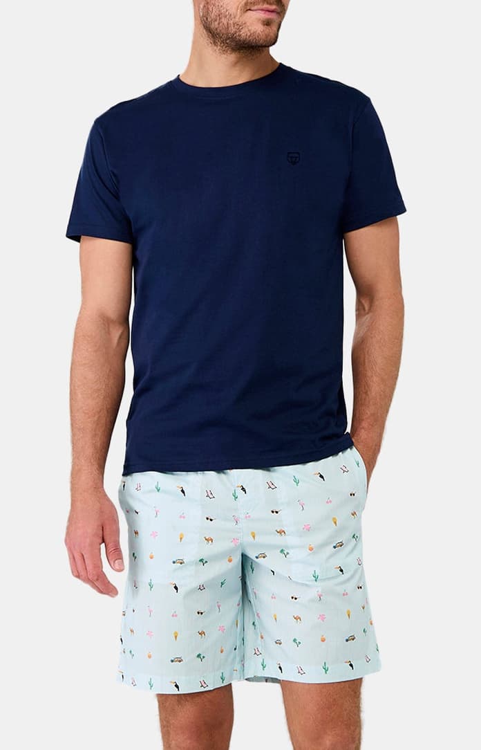 Pyjashort Homme Summer Lagon 1