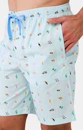 Pyjashort Homme Summer Lagon 4
