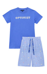 Pyjashort Enfant Boat Bleu 4