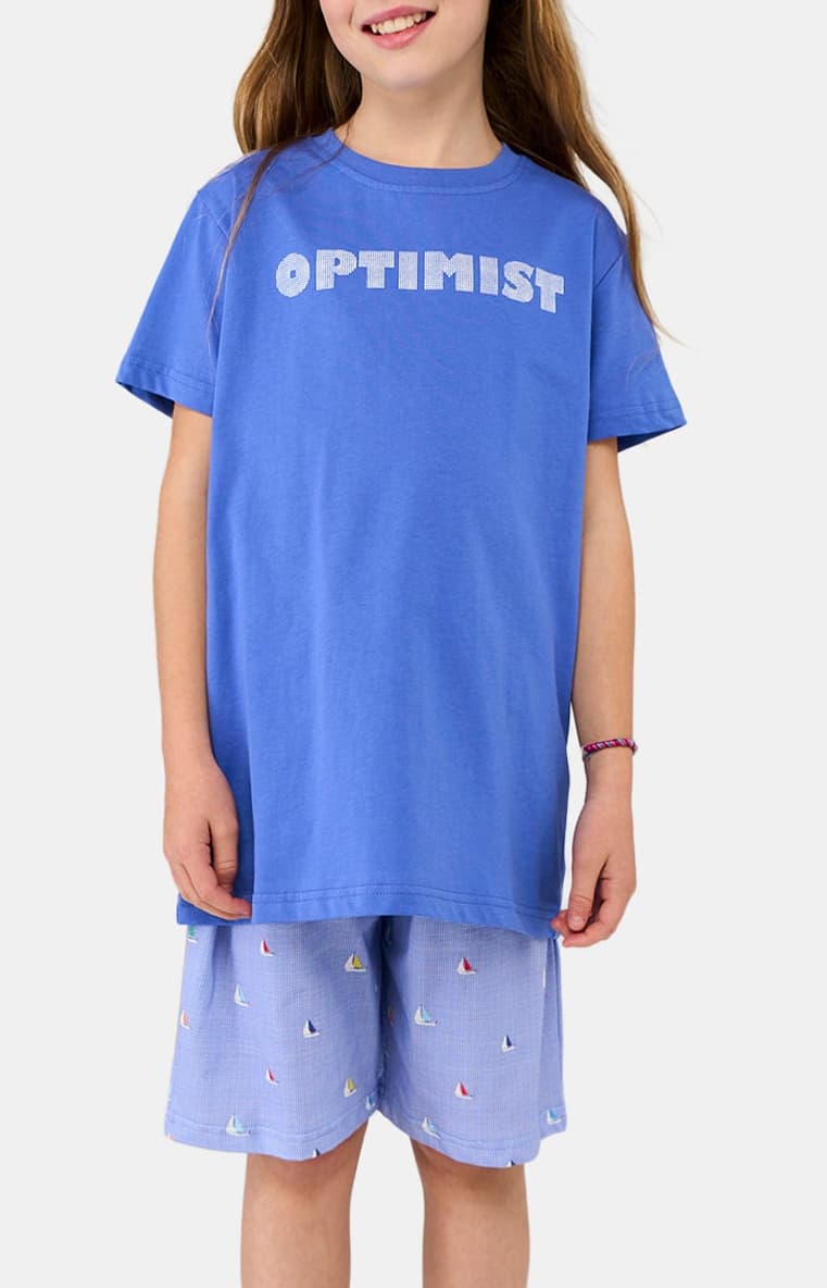 Pyjashort Enfant Boat Bleu 5