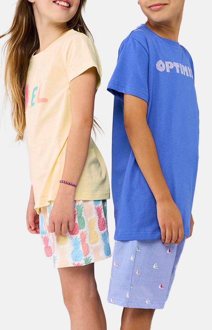Pyjashort Enfant Boat Bleu 8