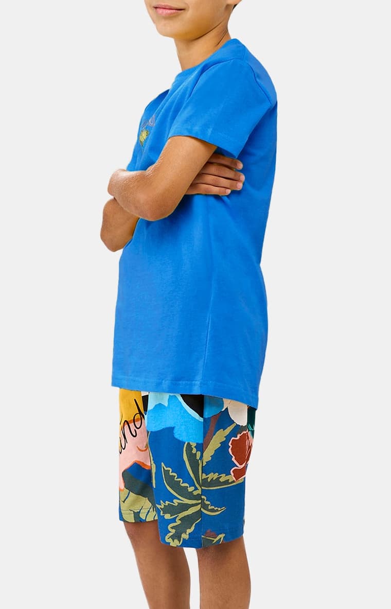 Pyjashort Enfant Arthur Island Bleu et Multicolore 5