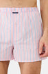 Caleçon classique - Rayure rose 1